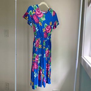 Matilda Jane Crop Ruffled Jumpsuit Romper Floral